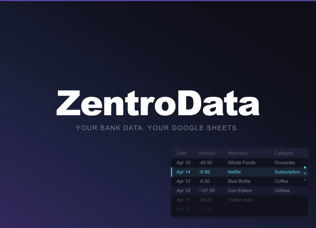 automate personal finance tracking